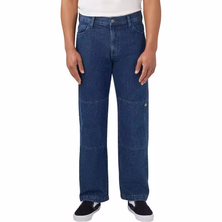 Loose Fit Double Knee Denim Pant - Men's