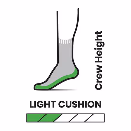 Hike Light Cushion Crew Sock - Kids'