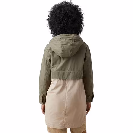 Colorblock Hooded Jacket - Women's