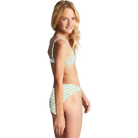 Daze All Day Banded Tri Bikini Set - Girls'