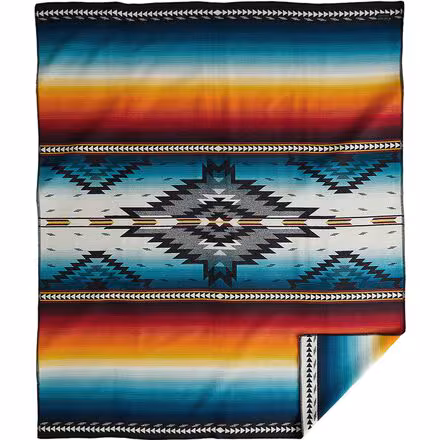 Saltillo Sunset Jacquard Unnapped Blanket
