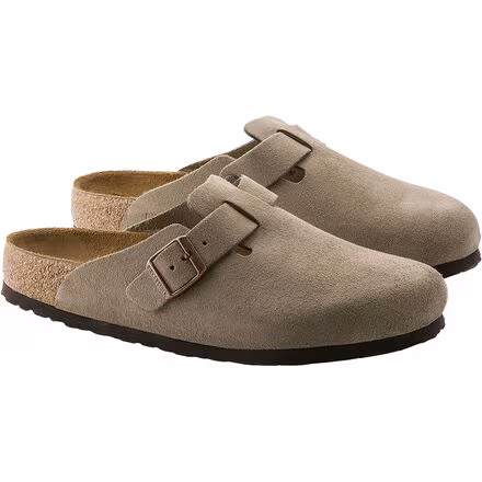 Boston Soft Footbed Suede Clog - Women's