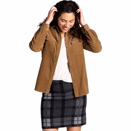 Scouter Cord Long-Sleeve Shirt - Women's