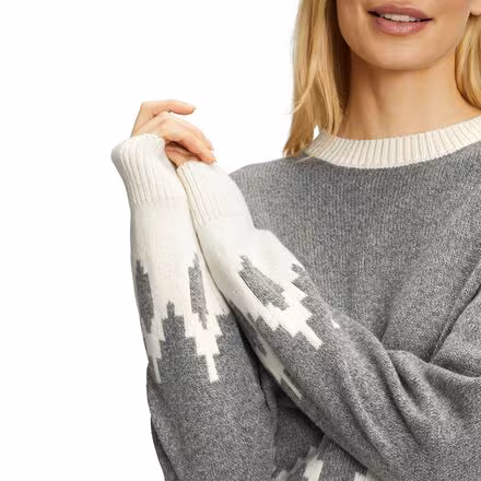 Crew Neck Jacquard - Women's