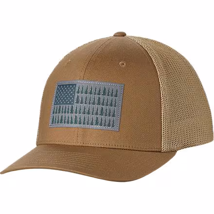 Mesh Tree Flag Trucker Hat