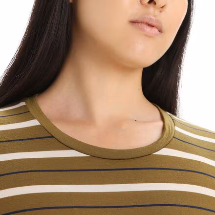 Wave Stripe Long-Sleeve T-Shirt - Women's