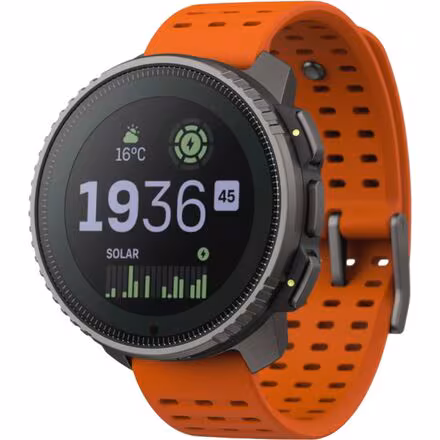 Vertical Titanium Solar Sport Watch