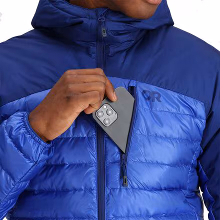 Helium Down Hooded Jacket - Men's