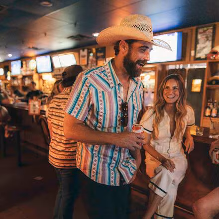 Serape Pearl Snap Short-Sleeve Shirt - Men's