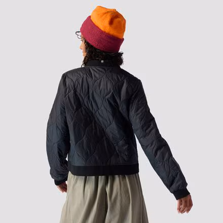 Insulated Quilted Bomber - Women's