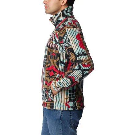 Steens Mountain Print Fleece Jacket - Men's
