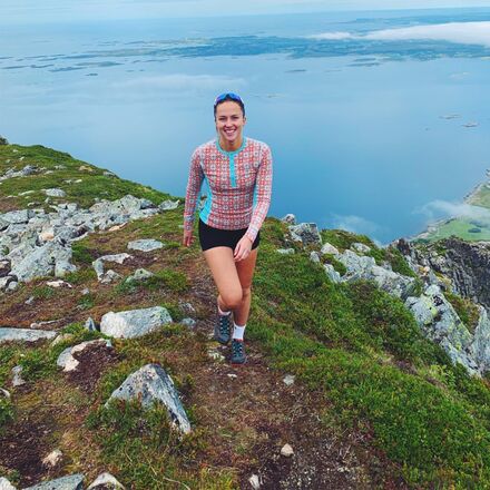 Rose Long-Sleeve Crew Top - Women's