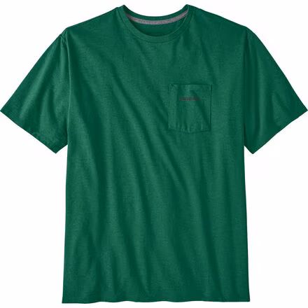 Line Logo Ridge Pocket Responsibili-T-Shirt - Men's