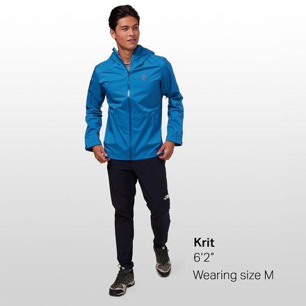 Stormline Stretch Rain Shell Jacket - Men's