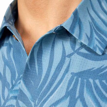 Nomad Perforated Button-Up Short-Sleeve Shirt - Men's