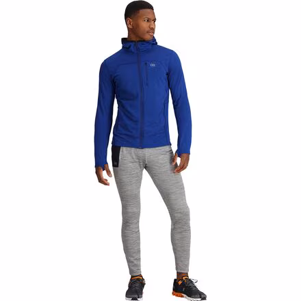 Vigor Grid Fleece Full-Zip Hooded Jacket - Men's