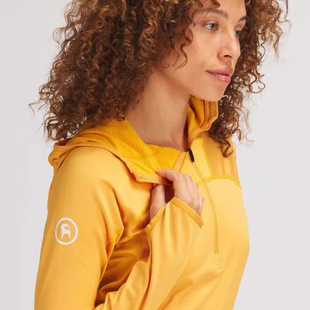 Hybrid Grid Fleece Pullover - Women's