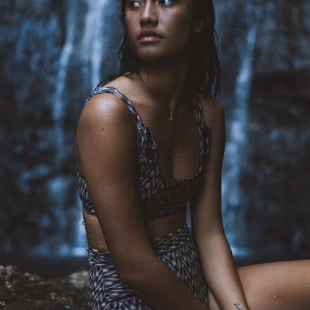 Georgia High Waist Bikini Bottom - Women's