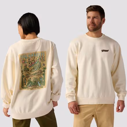 Los Angeles Poster Crew Sweatshirt