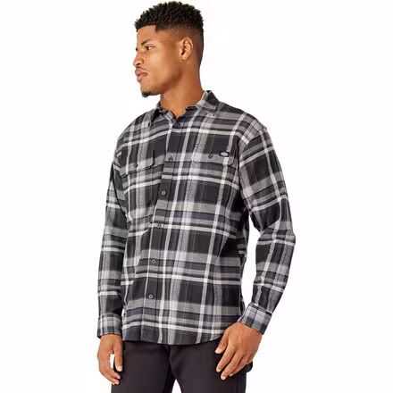 Flex Flannel Relaxed Long-Sleeve Shirt - Men's
