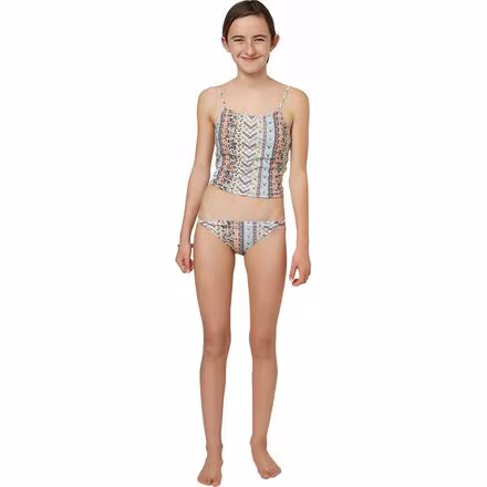 Coco Hi-Neck Tankini Swim Set - Girls'