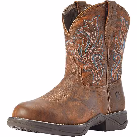 Anthem Round Toe Shortie Western Boot - Women's
