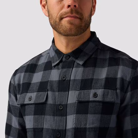Cotton Flannel Button-up - Men's