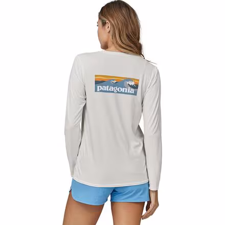 Capilene Cool Daily Waters Graphic LS Shirt - Women's