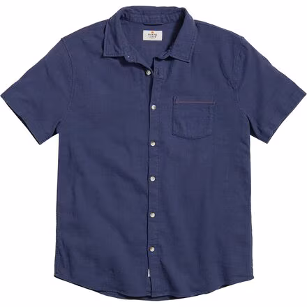 Short-Sleeve Stretch Selvage Shirt - Men's