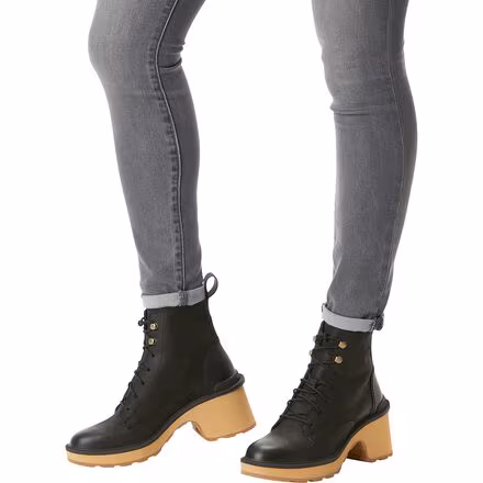 Hi-Line Heel Lace Boot - Women's