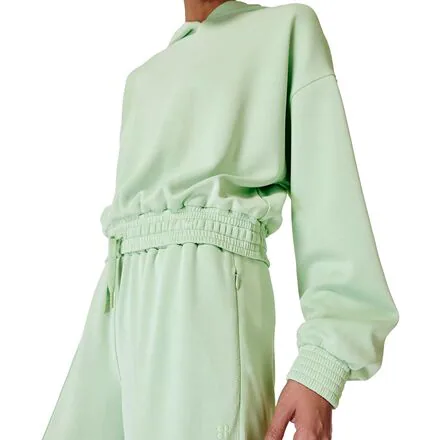 Sand Wash Cloud Weight Crop Hoodie - Women's