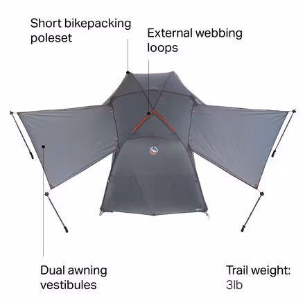 Copper Spur HV UL2 Bikepack Tent: 2-Person 3-Season