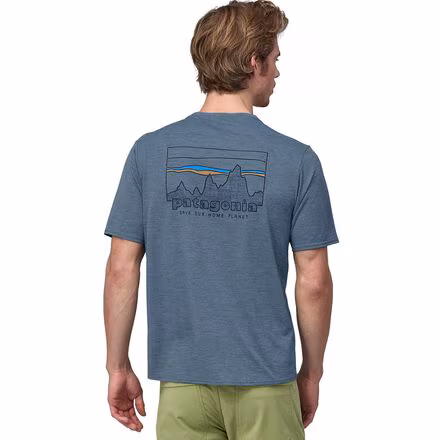 Capilene Cool Daily Graphic Short-Sleeve Shirt - Men's