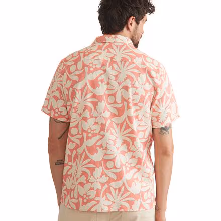 Selvage Printed Short-Sleeve Resort Shirt - Men's