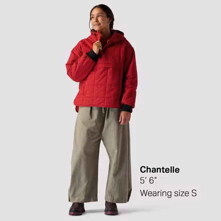 Quilted 1/2 Snap Pullover - Women's