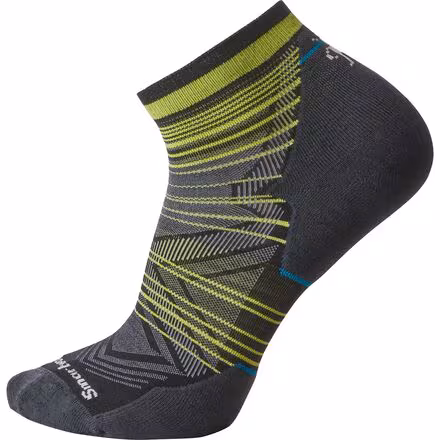 Run Targeted Cushion Pattern Ankle Sock
