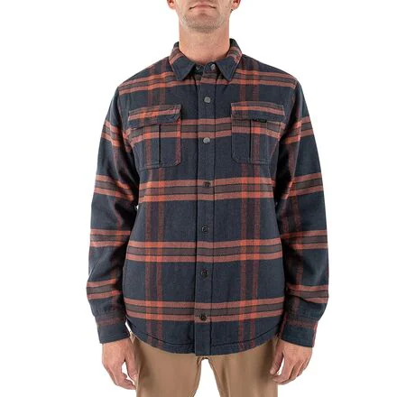 Sherpa Flannel Shirt Jacket - Men's