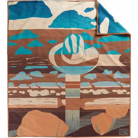 Jacquard Unnapped Modern Icons Blanket