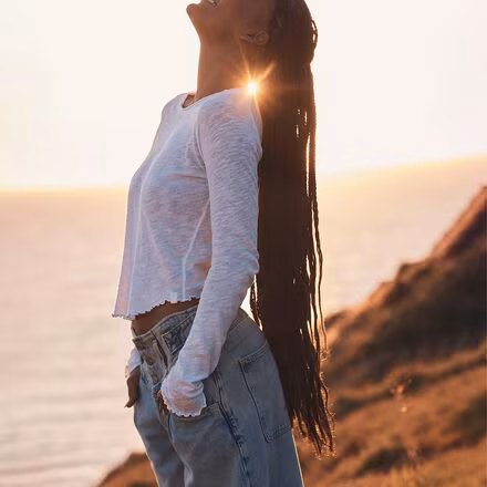 Be My Baby Long-Sleeve Top - Women's