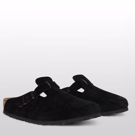 Boston Soft Footbed Suede Clog - Women's
