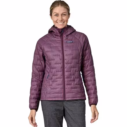 Micro Puff Hooded Insulated Jacket - Women's