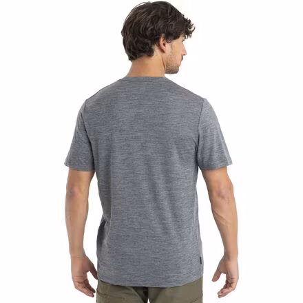 Merino 150 Tech Lite II T-Shirt Natural Shades Logo - Men's
