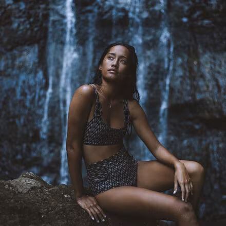 Georgia High Waist Bikini Bottom - Women's