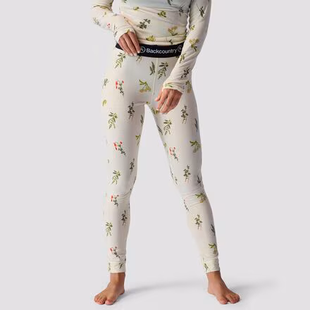 Spruces Lightweight Merino Printed Bottom - Women's