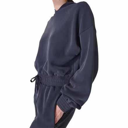 Sand Wash Cloud Weight Crop Hoodie - Women's