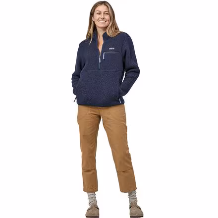 Retro Pile Marsupial Pullover - Women's