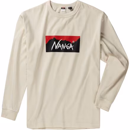 Eco Hybrid Box Logo Long-Sleeve T-Shirt - Men's