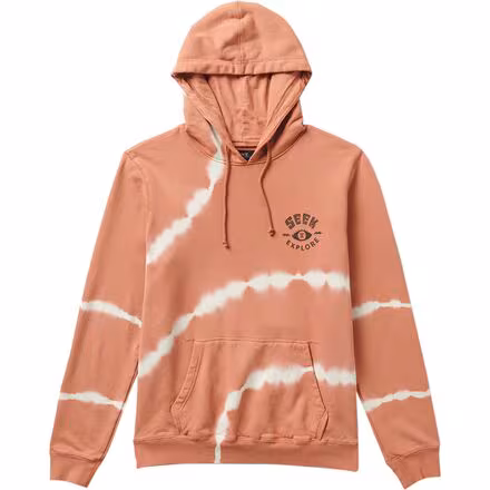 Seek And Explore Tie Dye Fleece Hoodie - Men's