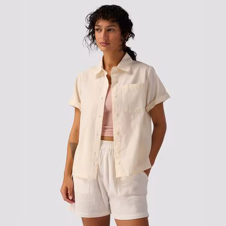Cotton Button-Up - Women's