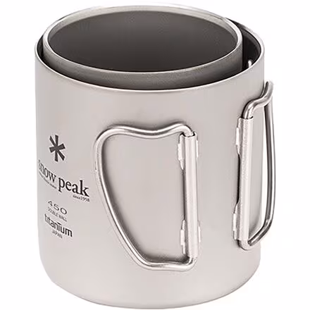 Titanium Double Wall Cup 450